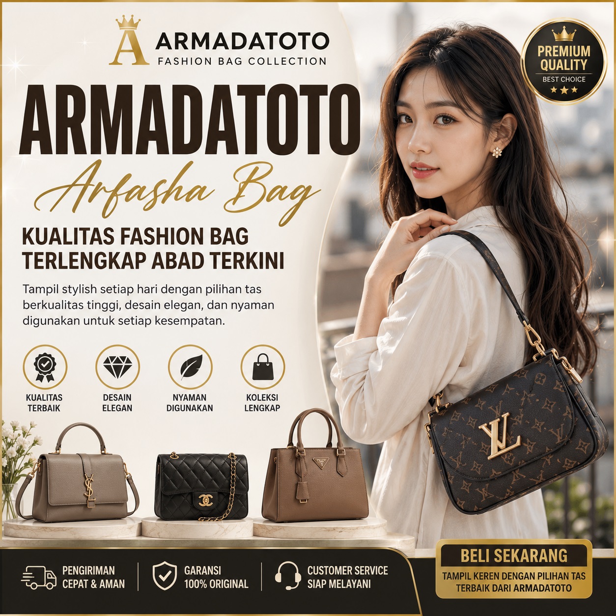 ARMADATOTO | Arfasha Bag Kualitas Fashion Bag Terlengkap